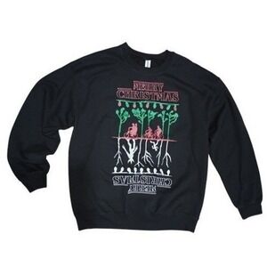 Netflix Stranger Things The Upside Down Ugly Christmas Sweater Mens Large